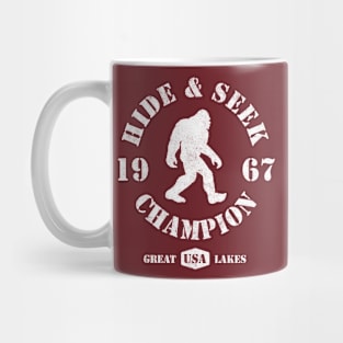 Bigfoot hide and seek champion Mug